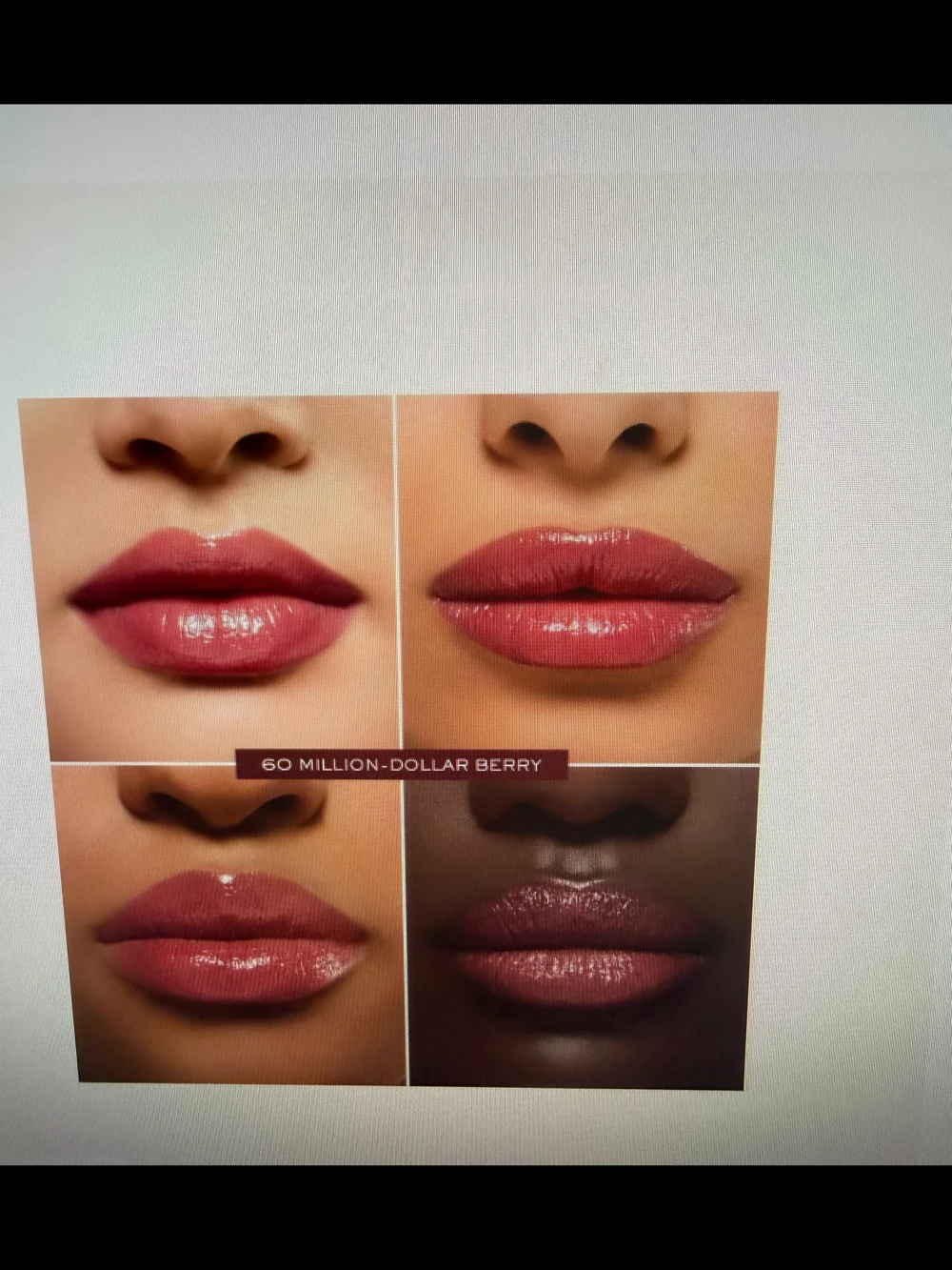 Lancome sheer berry